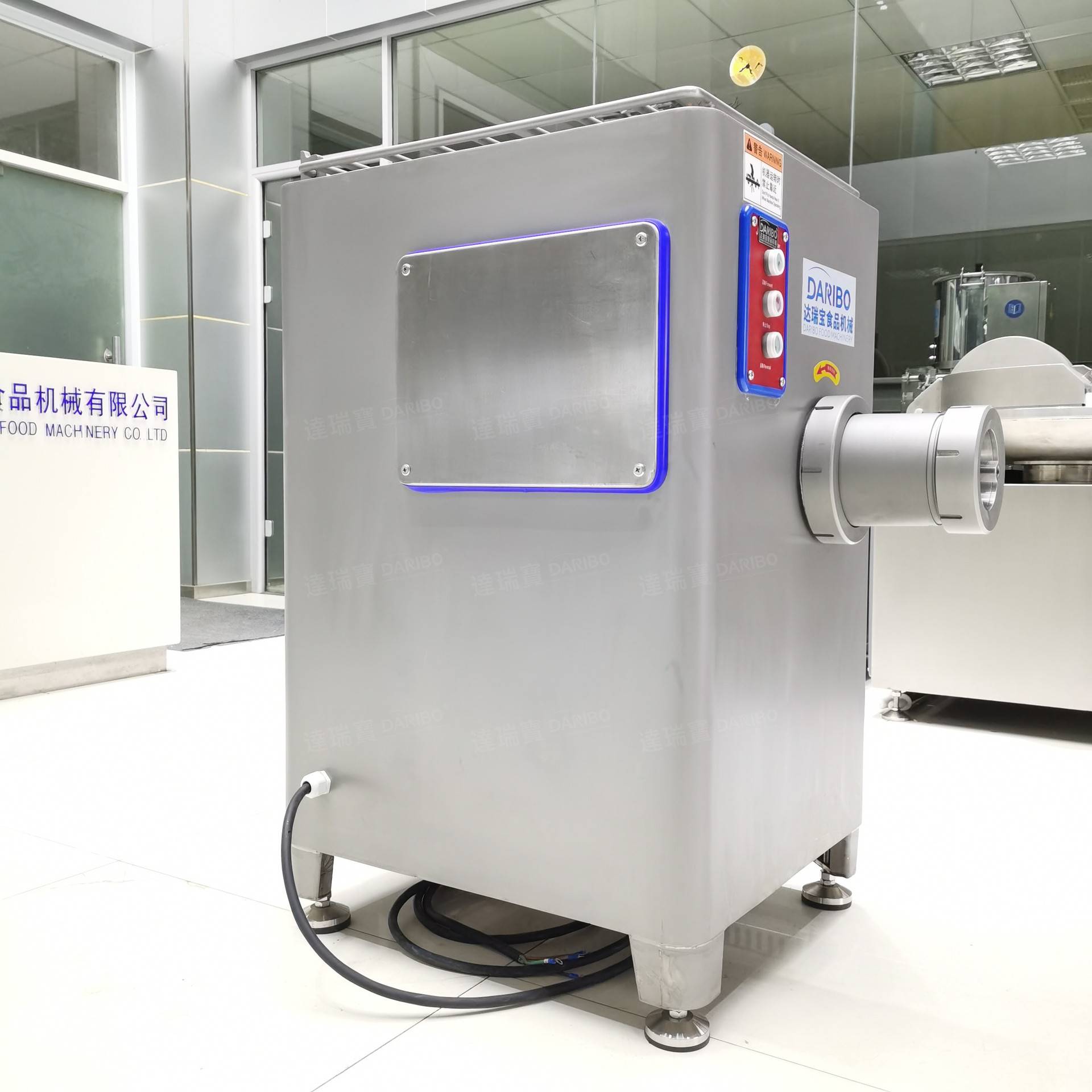 *不锈钢鲜肉绞切设备 冷冻猪肉绞碎机 商用牛肉羊肉绞肉机