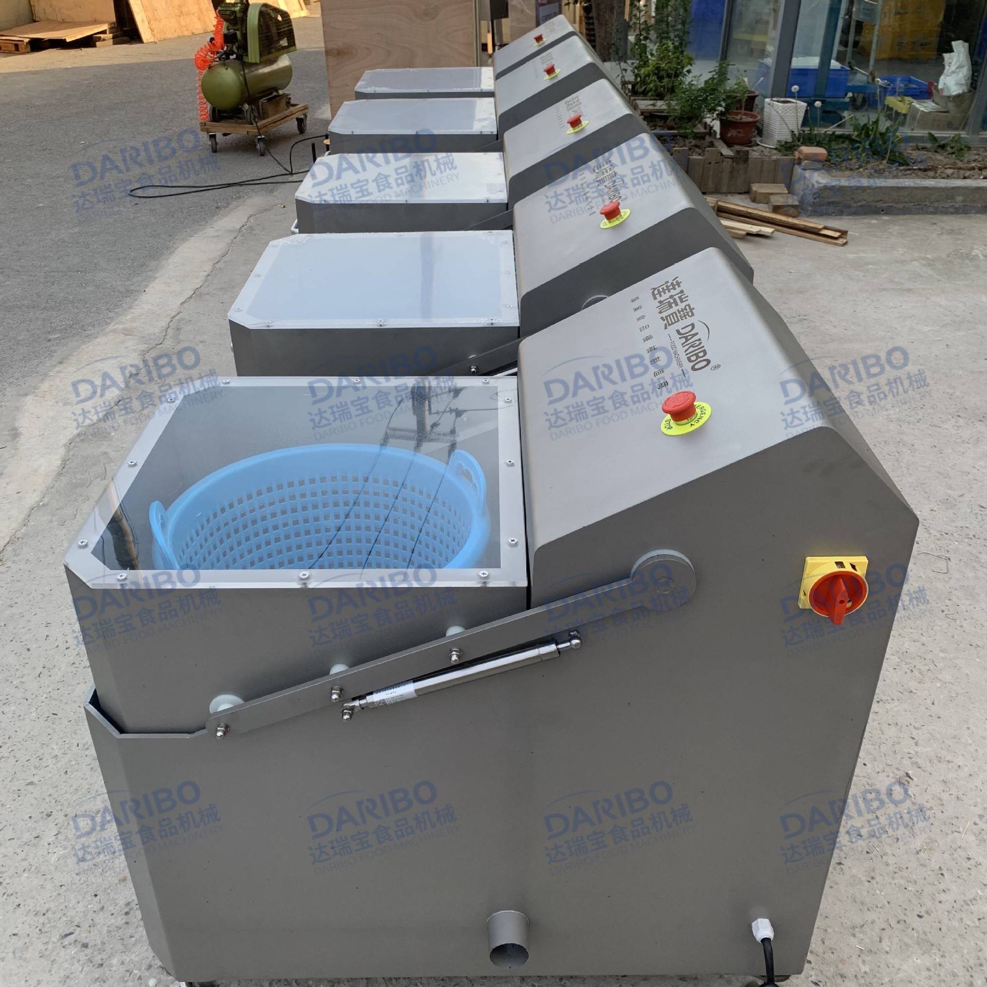 l净菜加工厂蔬菜脱水机土豆丝甩干机排骨飞水机单筒离心式脱水机