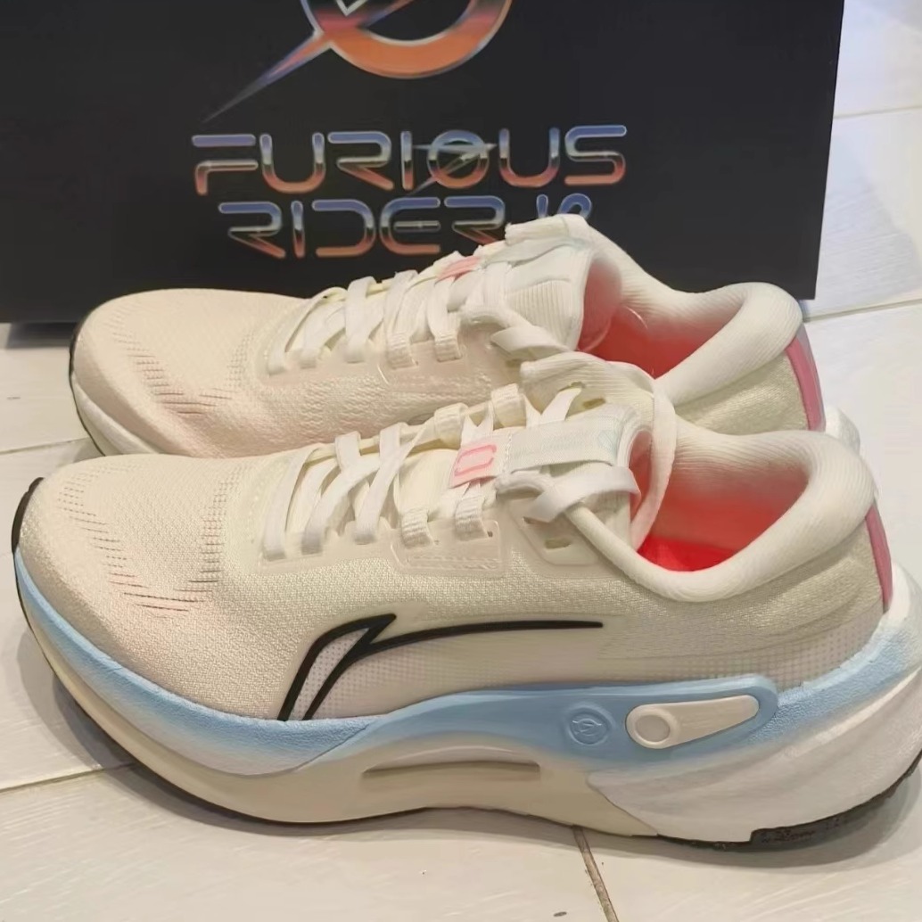 李宁烈骏7 V2䨻科技跑步鞋减震回弹运动鞋防滑耐磨休闲鞋ARZU003