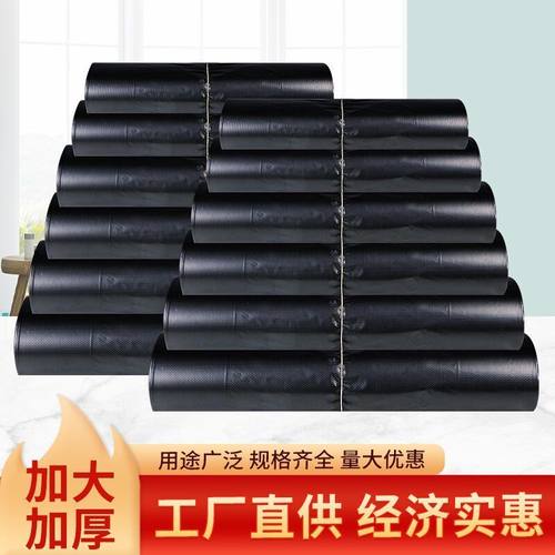黑色食品袋批发 加厚外卖打包塑料袋 大中小号塑料背心手提塑料袋
