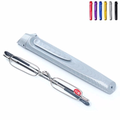 珍便携笔筒式 高清超轻袖 品牌高档眼镜 老花镜男女时尚 美国进口正品