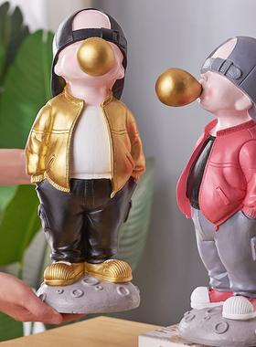 创意大容量男孩储蓄罐客厅电视柜装饰女孩摆件新款高级存钱罐礼物