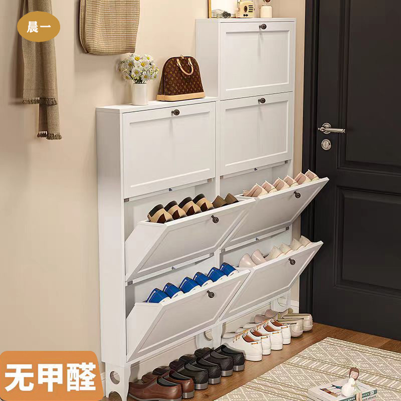 家用无甲醛玄关一体超薄鞋柜