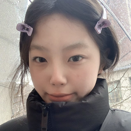 美妆博主bi备刘海发夹超长超紧