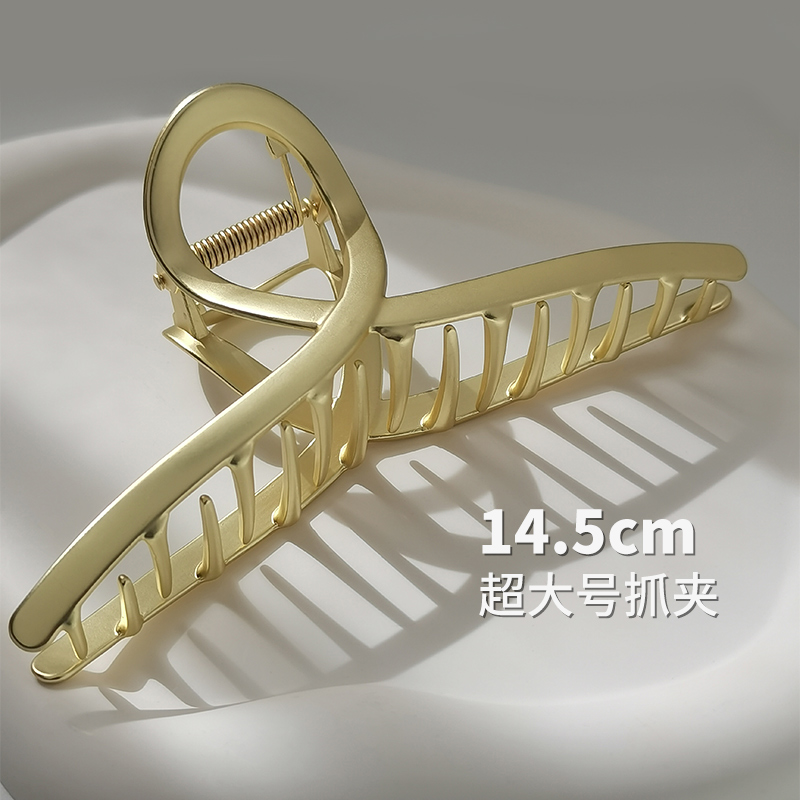 超大號金屬鯊魚夾頭飾發卡子