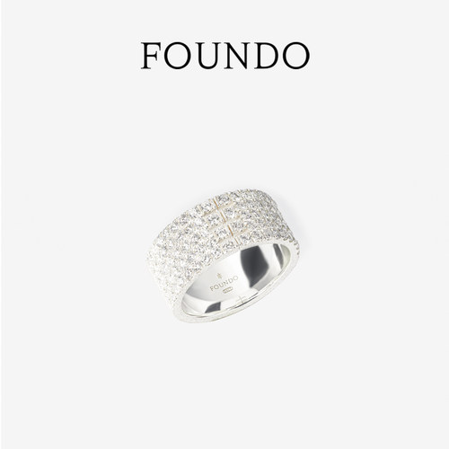 FOUNDO丰ICONIC排钻戒指【预订】