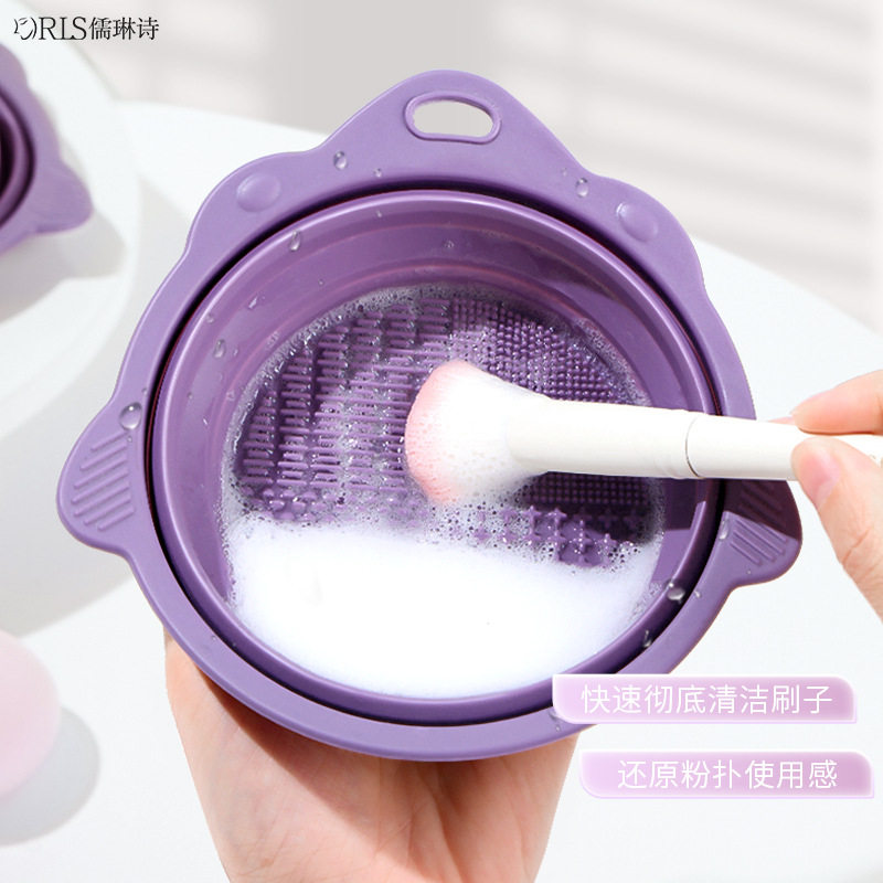 洗化妆刷清洁盒干洗海绵