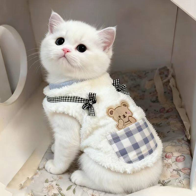 猫咪衣服秋冬保暖加厚防