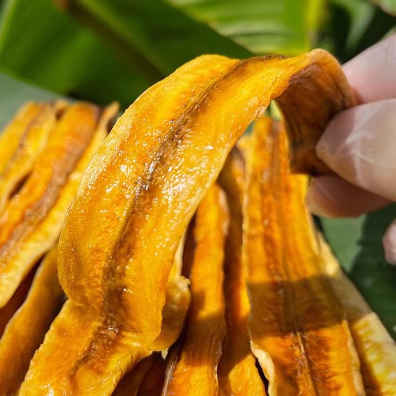 香蕉干西双版纳特产傣家手工水果干烘干休闲零食水果干果脯非油炸