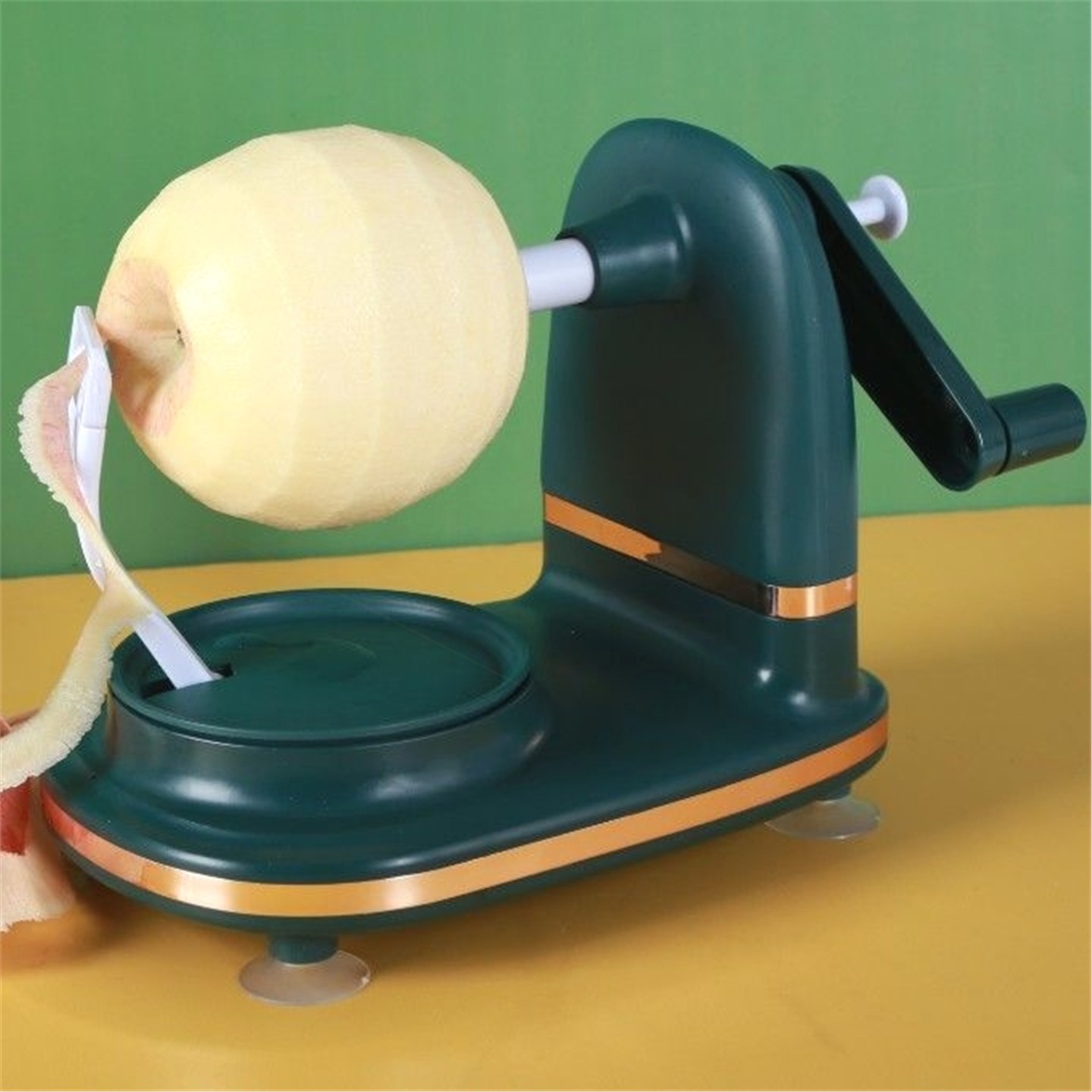 德国进口苹果削皮机手摇水果去皮家用商用雪梨削苹果手动削皮器旋