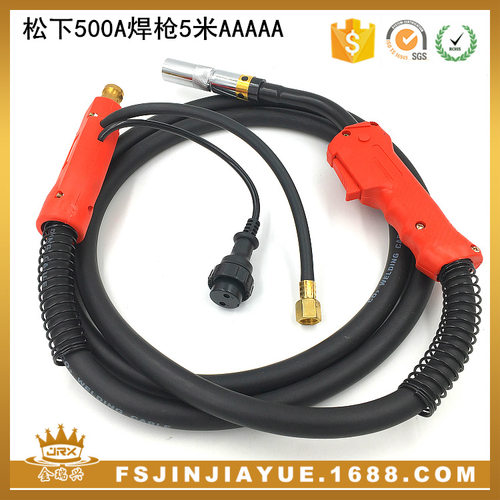 生产批发500A二氧化碳焊枪5米 电缆加粗二氧化碳配件焊枪CO2
