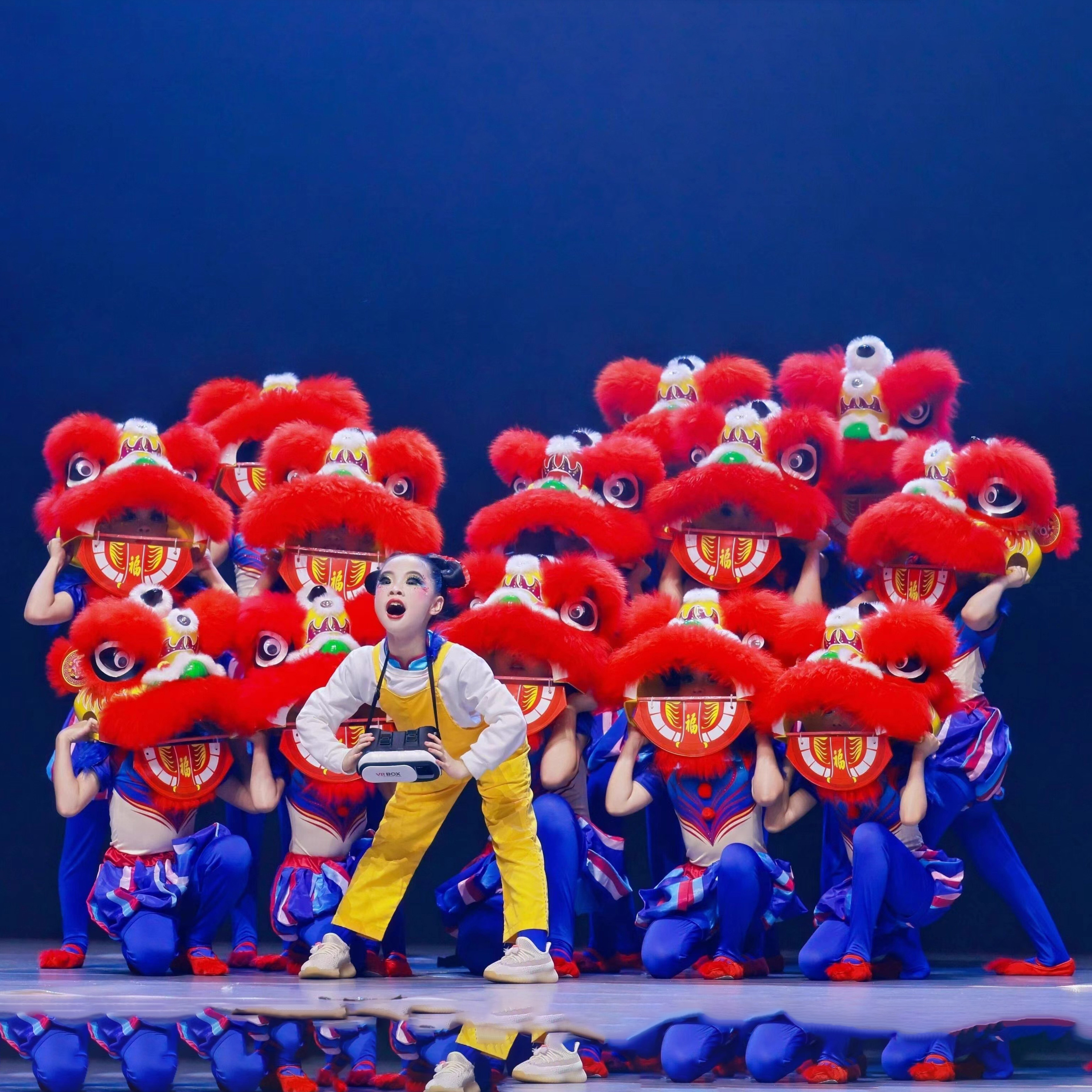 第十二届奇狮妙想元旦醒狮演出服