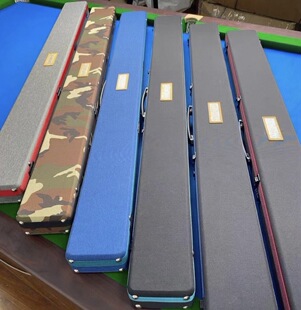 【顺丰】Jflowers玄冰台盒密码箱JF小头斯诺克通杆盒三槽黑八盒子