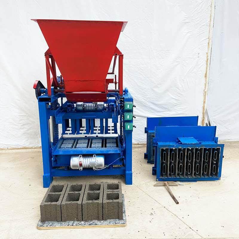 半自动4-35免烧砖机混凝土空心砖水泥砖机实心砖机