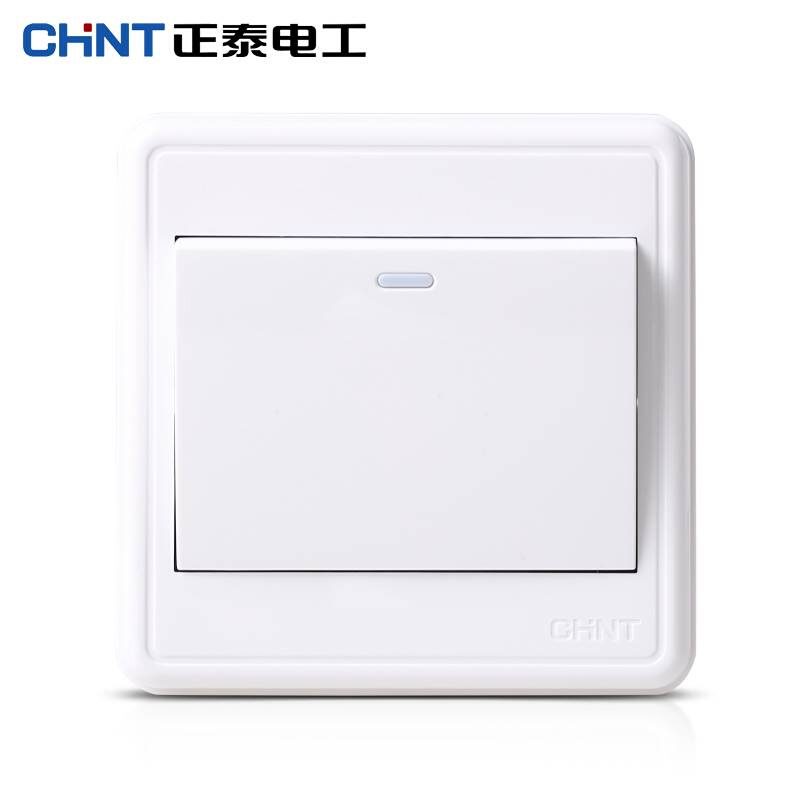 明线单开双控开关一位墙壁1开一开电开关面板双控 明装家用*i.