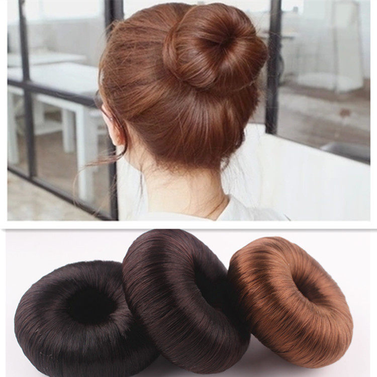 韩国假发甜甜圈 花苞头丸子头盘发器 韩版甜美盘发工具