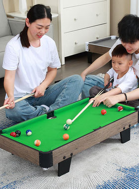 室内儿童台球桌 92cm 长桌上型儿童球桌 撞球台 pool table