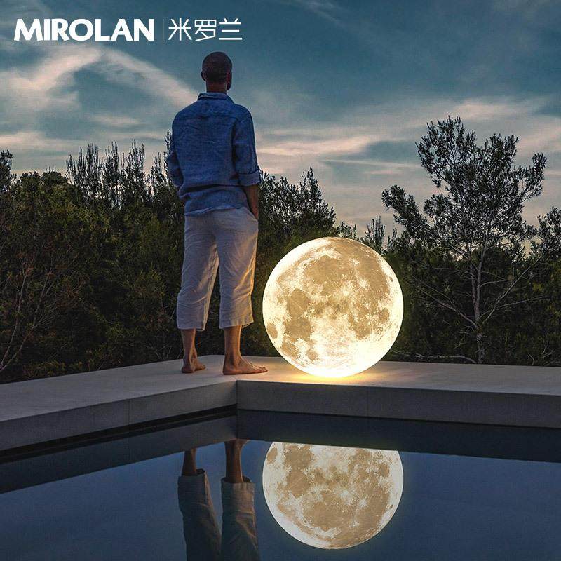 太阳能月球灯户外防水花园草坪装饰氛围灯坐地款充电树脂月亮灯,家装灯饰光源,草坪灯,淘宝优惠券,粉丝福利购,淘宝优惠卷