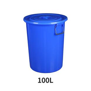 大桶加厚塑料桶大水桶带盖子大码化工桶食品级存储水家用消毒圆桶