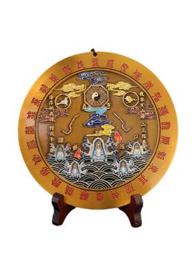 浮雕彩绘山海镇摆件二十四星宿立体浮雕山海客厅门口吉祥如意摆件