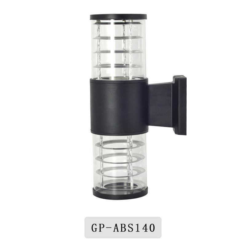 户灯外壁灯料双头上下发光塑款27头室外防水庭院灯E外墙壁挂灯