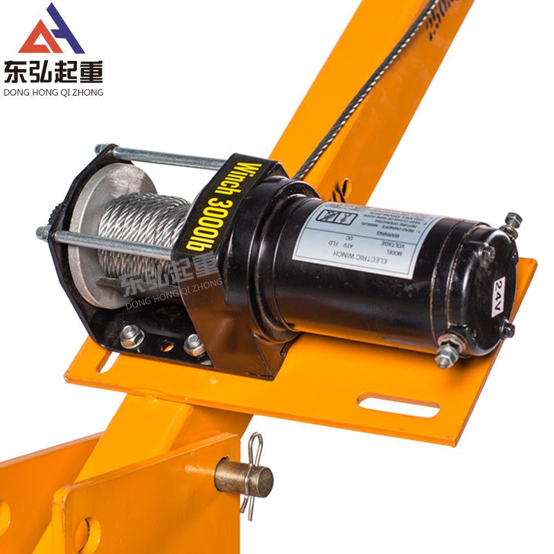 汽车车用电动绞盘12v24v救援牵引车载绞盘越野车自救电动绞盘