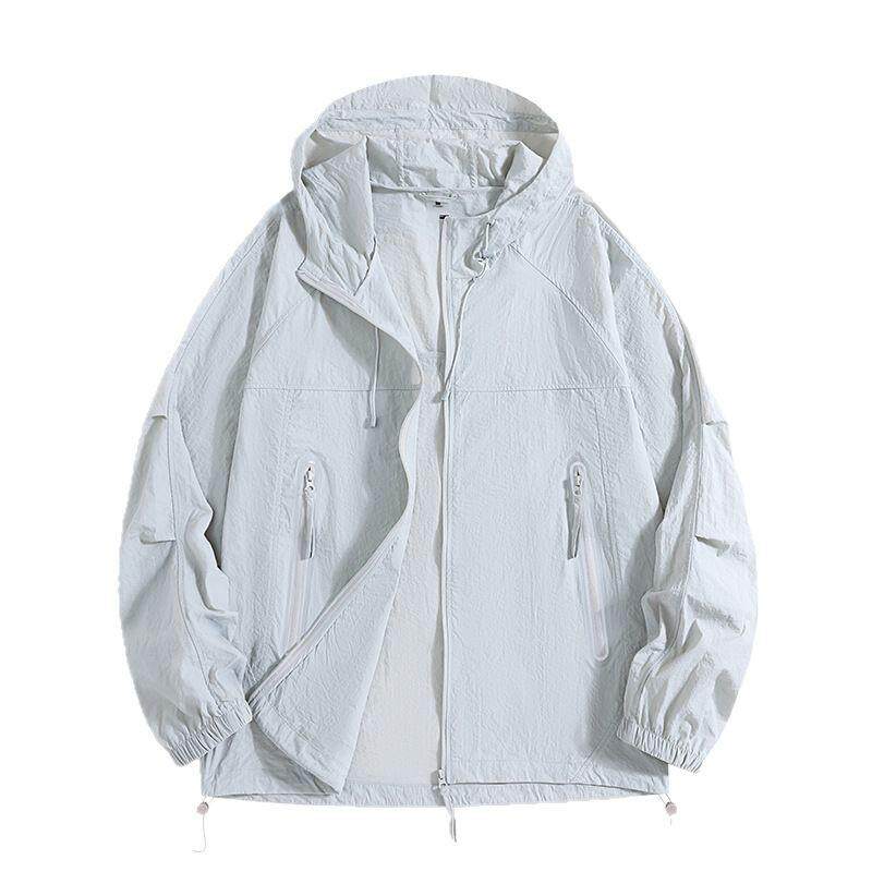 原纱防晒衣女透气防紫外线防晒外套吸湿排汗户外登山徒步防晒服