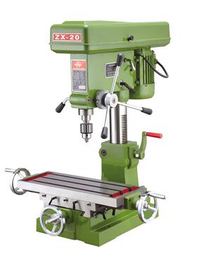 钻铣两用床小型多功能台钻大功率全铜电机ZXJ7020台式钻铣床