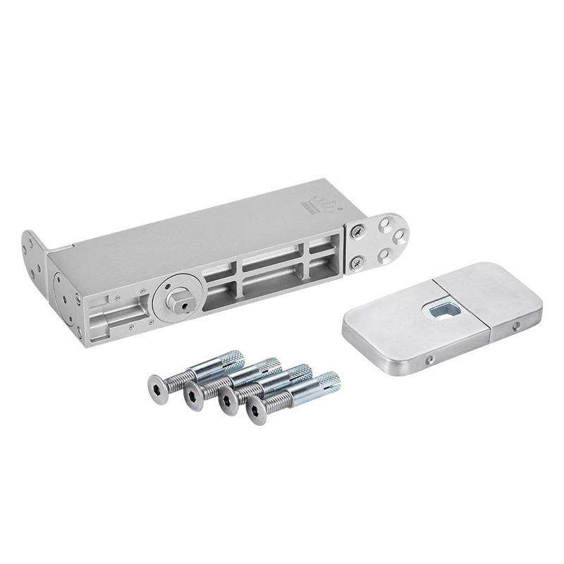 木门免挖坑地弹簧90度定位有框门隐藏式天地铰链免开槽暗藏地弹簧