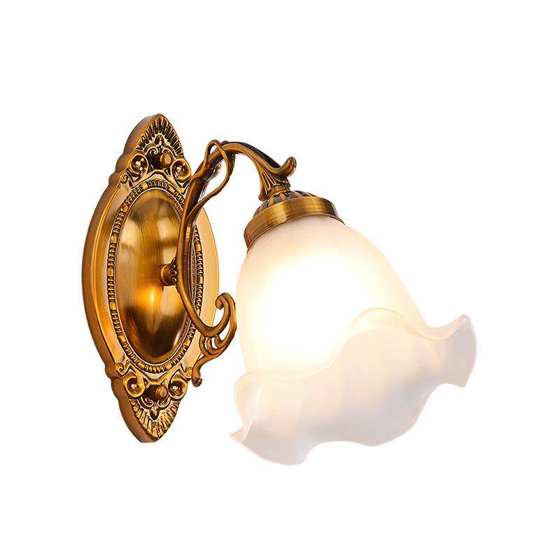 美式壁灯客厅床头单头壁灯现代简约led阳台过道楼梯背景墙灯具