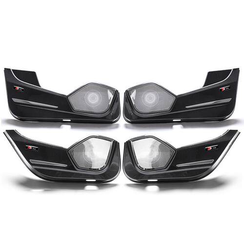 专用于奥迪A4L/A6l/Q3/Q5l/A3车门防踢垫全包围防踢板内饰改装