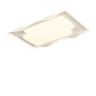 客厅吸顶灯led超亮现代简约大气奶油风大厅主灯广东中山灯具套餐