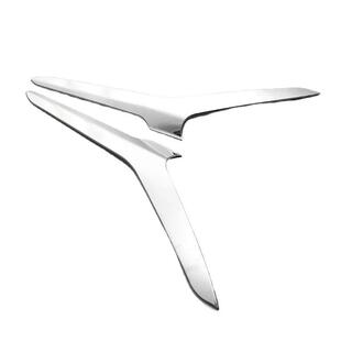 适用Vellfire3015-18威尔法灯眉饰条汽车外部配件前大灯盖装饰