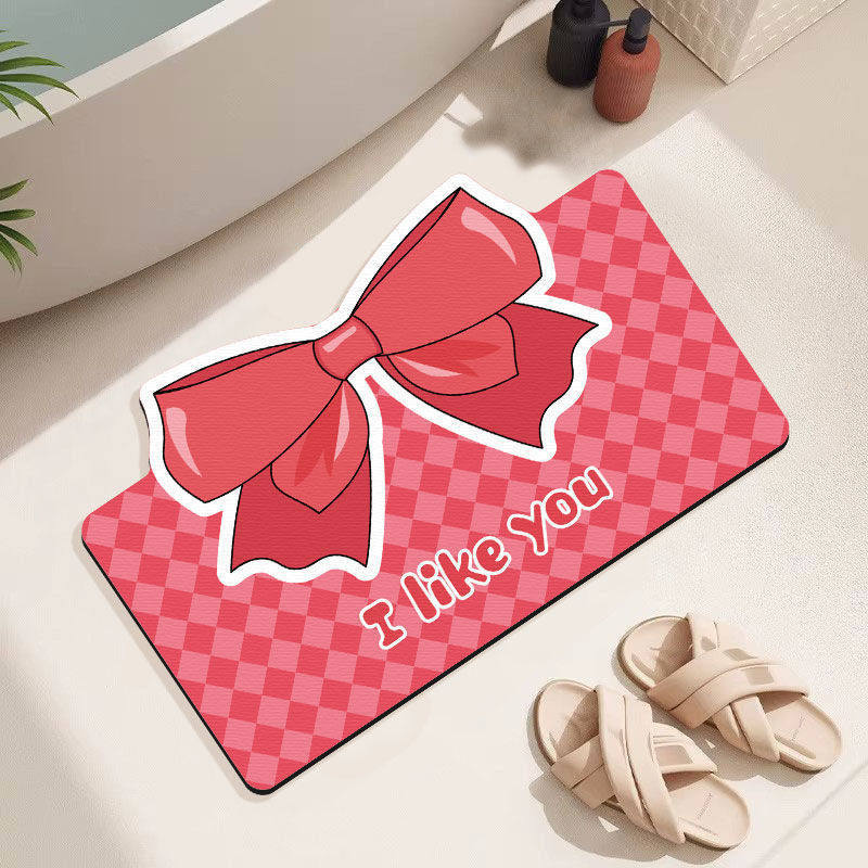 浴室硅藻泥地垫入户进门垫厕所门口洗手间吸水防滑脚垫卫生间地毯,居家布艺,家用脚垫,淘宝优惠券,粉丝福利购,淘宝优惠卷