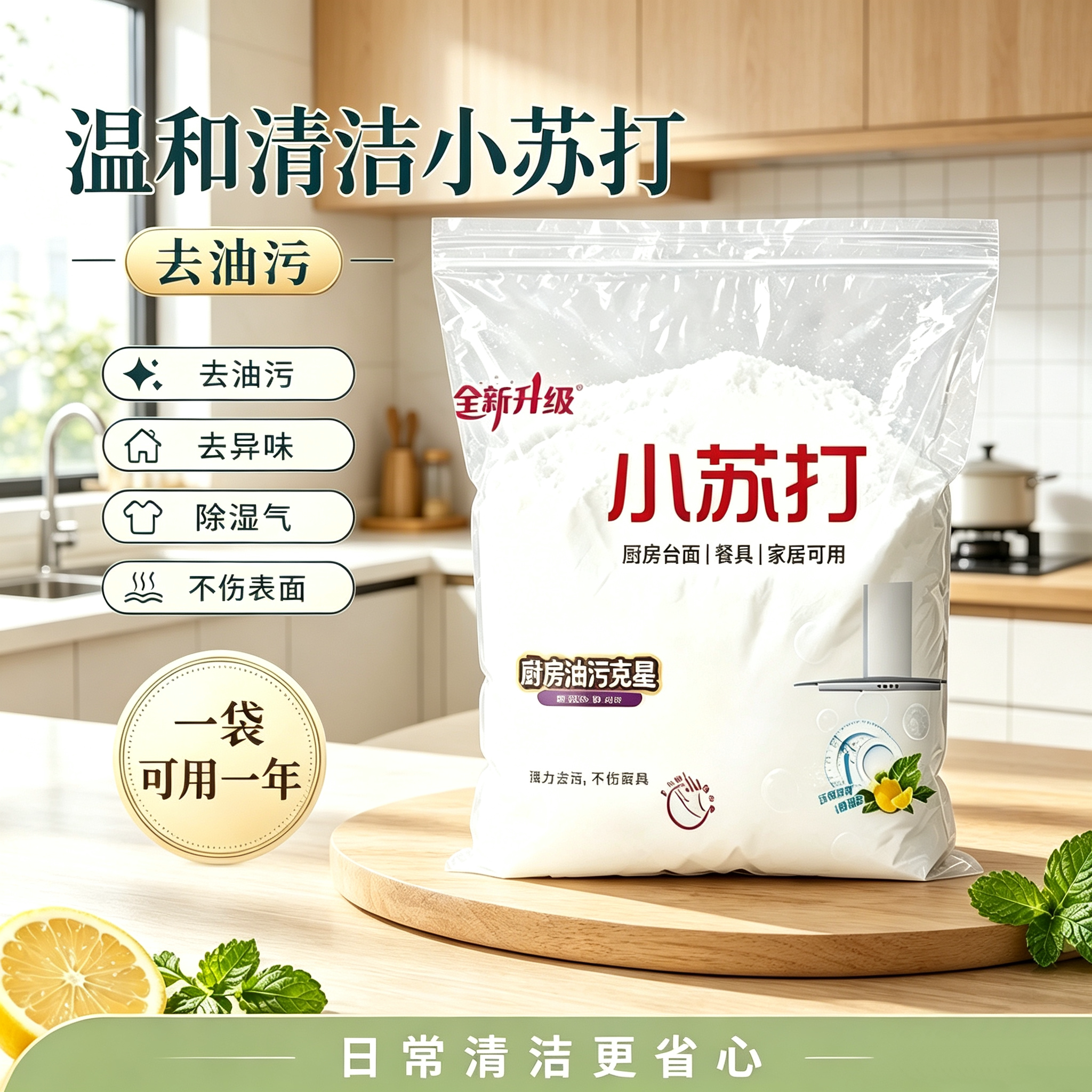 小苏打粉多用途鱼缸专用碳酸氢钠