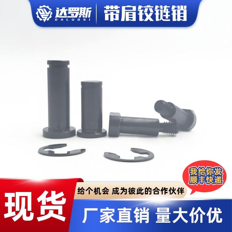 带肩铰链销轴卡簧销MIC0