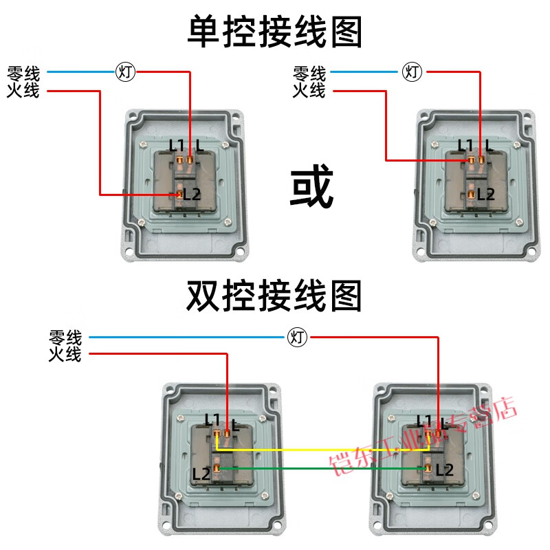 防爆开关防爆墙壁开关220v10单开双开双控翘板开关20380v暗装2c