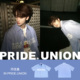 邓佳鑫同款 型条纹衬衫 Pride Union骄傲集结ICE配色法语印花BOXY版
