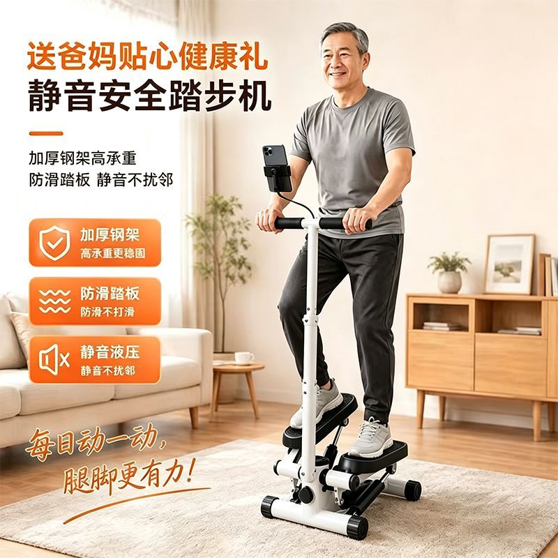 多功能踏步机中老年带扶