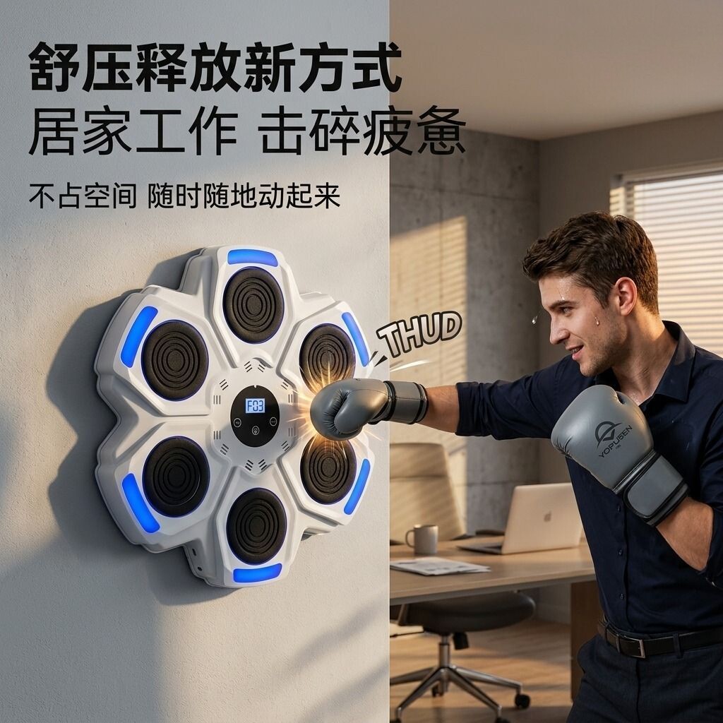 音乐拳击机训练器材拳靶