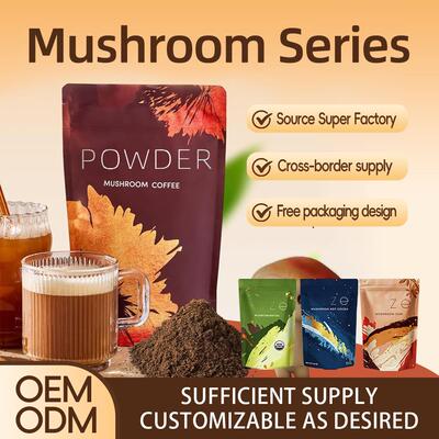 跨境爆款蘑菇抹茶粉Mushro