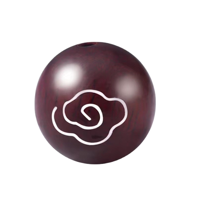 杰米紫檀祥云镶嵌珠子diy黑檀木