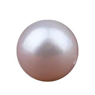 天然淡水珍珠散珠带孔澳白小灯泡圆珠女士耳坠手链项链手工diy珠