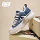 厚底通勤低帮转运鞋 Lucx鞋 小香风简约情侣同款 板鞋 子2025冬季 新品