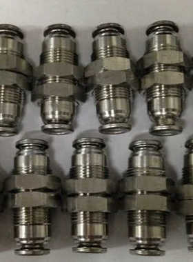 SMC锈钢KQGE08-00耐高温接头穿式