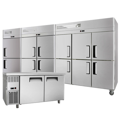 商用厨房风冷冷冻冷藏柜 Commercial Fridge and Freezer Cabinet