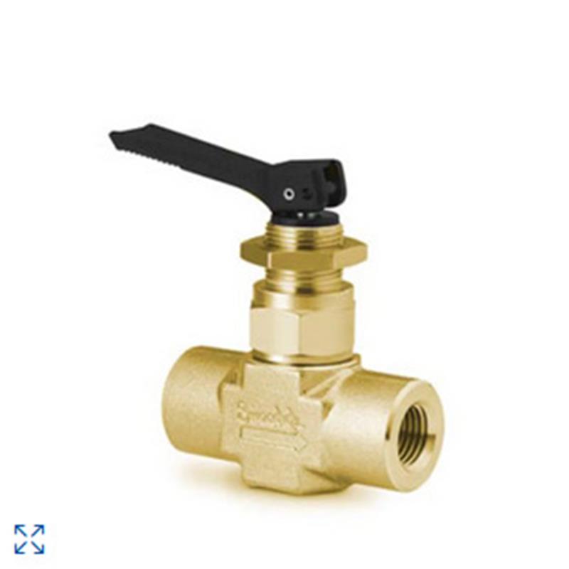 美国B-1GF4黄铜拨动开关阀，内螺纹1/4 in. FNPT软阀座