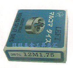 进口日本/LIGHT 左牙元板牙(反牙) M6*1.0
