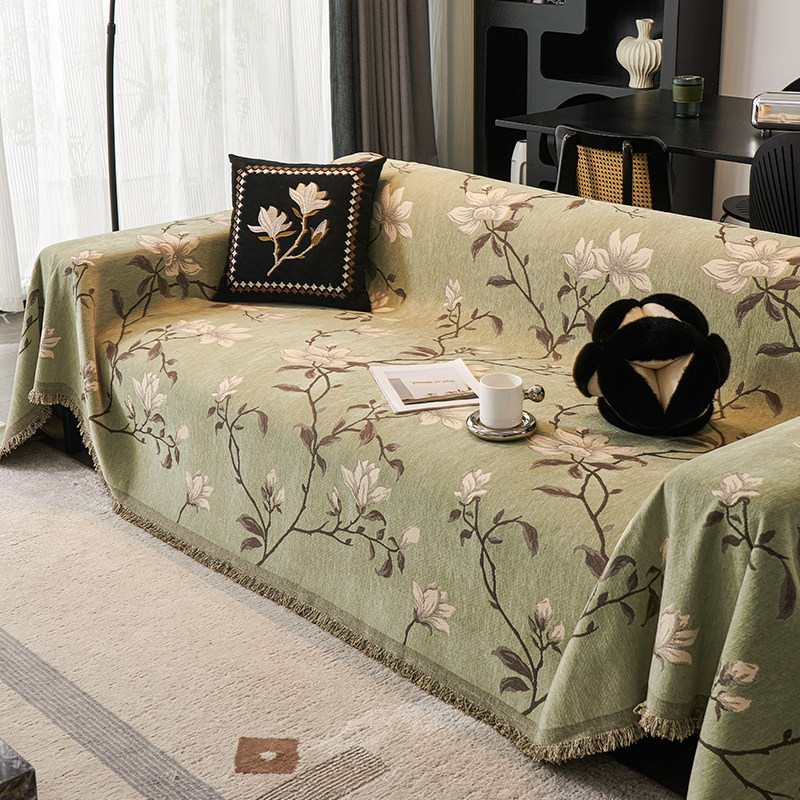雪尼尔万能沙发巾北欧简约高级感盖布全盖沙发垫套罩盖毯四季通用,居家布艺,沙发套,淘宝优惠券,粉丝福利购,淘宝优惠卷