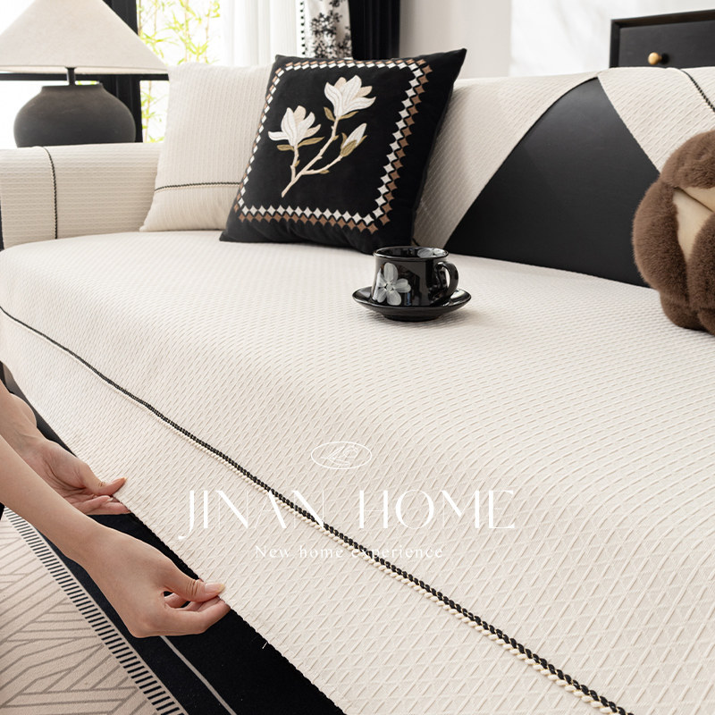 防猫抓雪尼尔沙发垫四季通用2025新款直排三人位坐垫防滑套罩盖布,居家布艺,沙发垫,淘宝优惠券,粉丝福利购,淘宝优惠卷